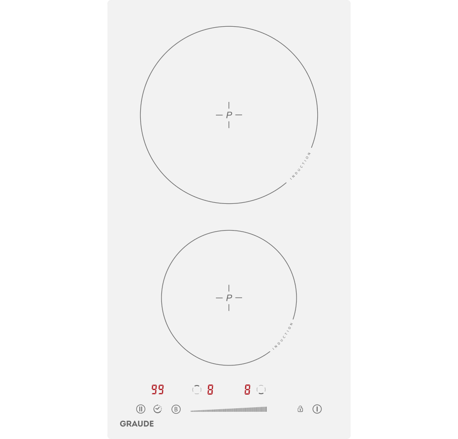 Индукционная варочная панель Premium  Graude IK 30.1 W