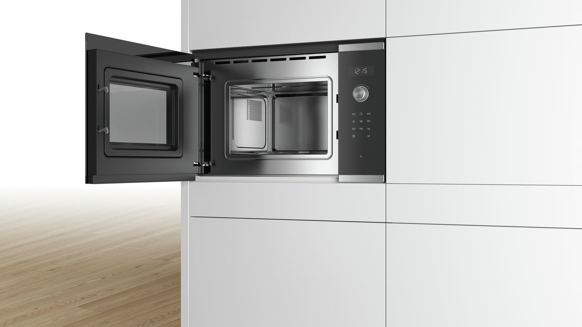 Встраиваемая микроволновая печь BFL524MS0 Bosch