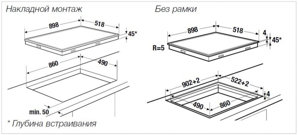 Стеклокерамическая варочная поверхность Kuppersbusch KE 8350.0 SR